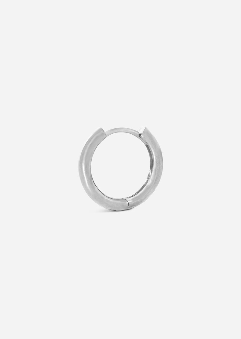 Small Gold Lock Hoop | Single