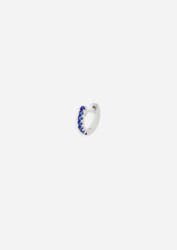 Small Sapphire Huggie Hoop | Single