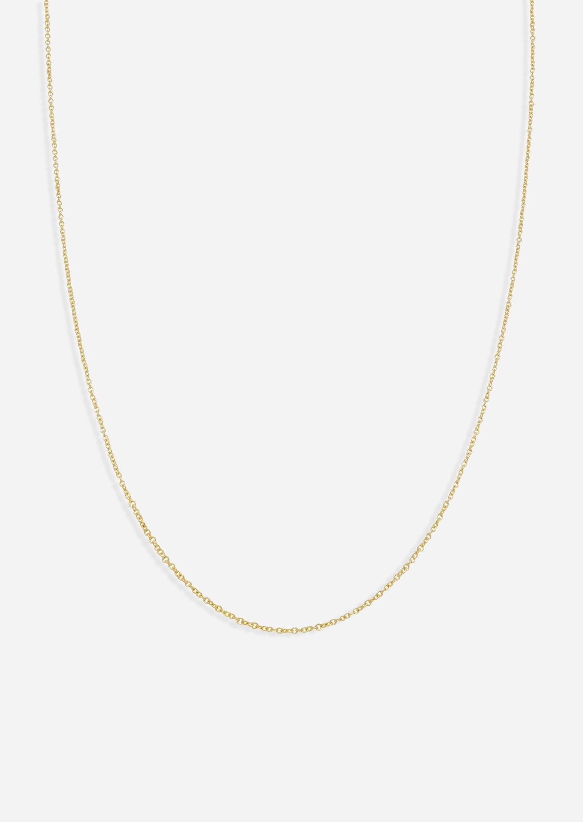Solid Gold Necklace Chain