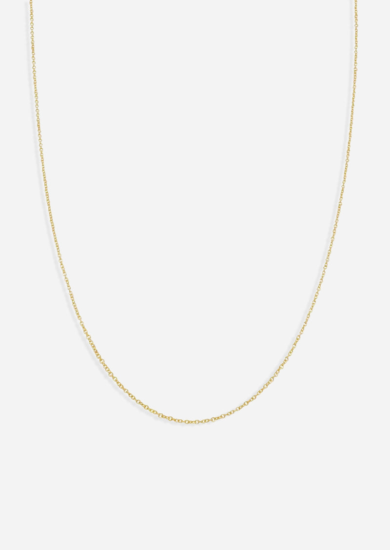 Solid Gold Necklace Chain
