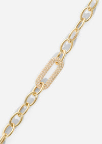 Staple Charm Bracelet