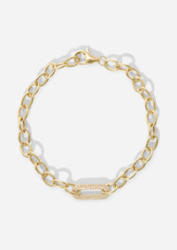 Staple Charm Bracelet