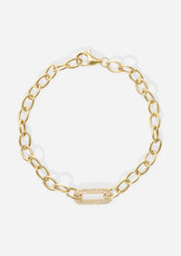 Staple Charm Bracelet