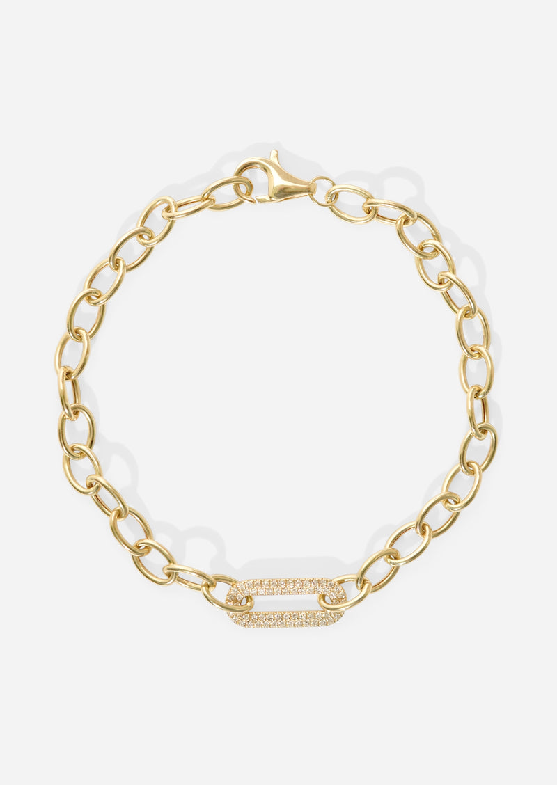 Staple Charm Bracelet