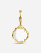 Stepping Stone Magnifying Glass Pendant