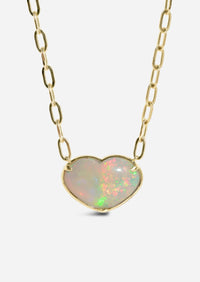 Still Heart Staple Necklace