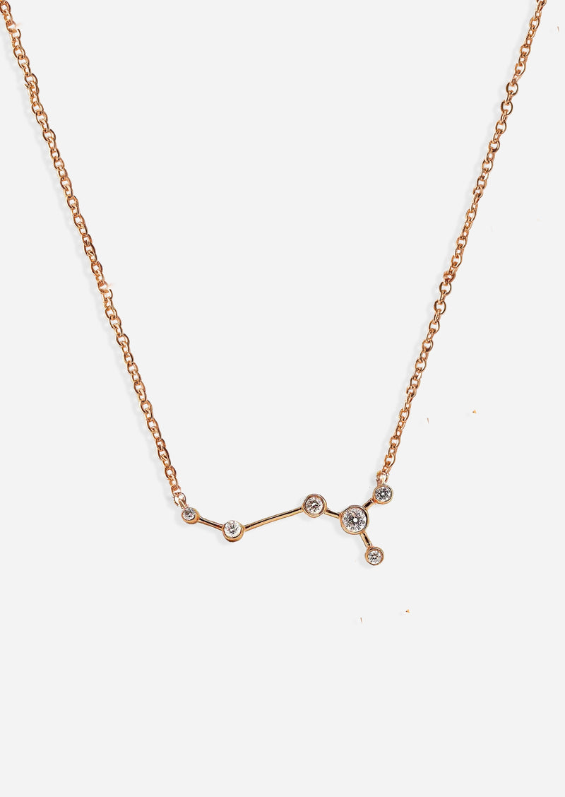 Taurus Zodiac Necklace