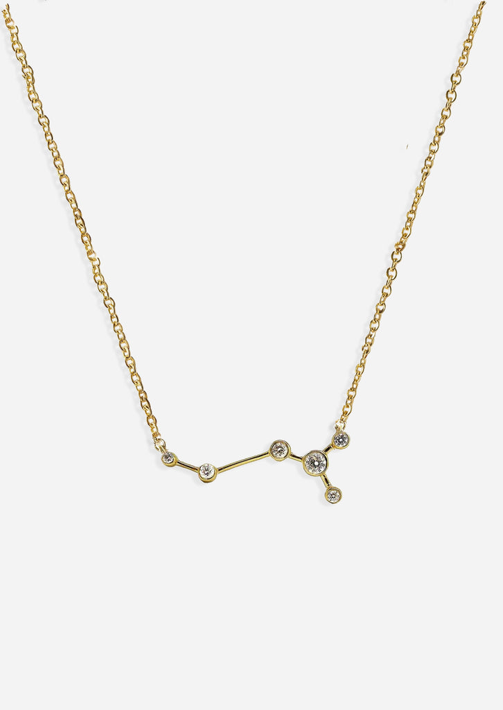 Taurus Zodiac Necklace