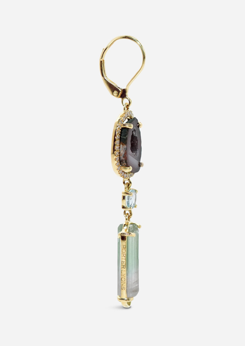 Vanitas Geodes Earrings