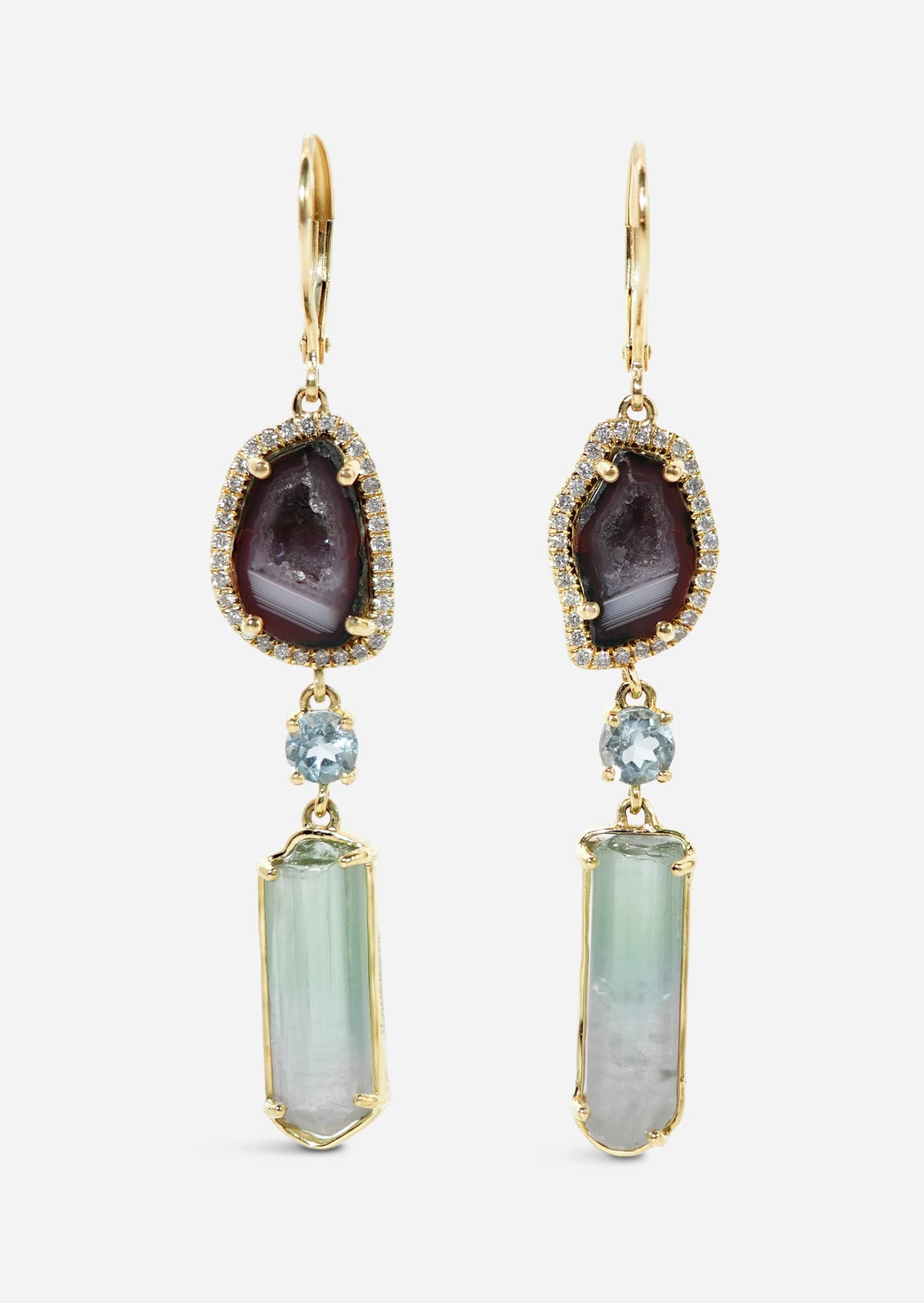 Vanitas Geodes Earrings