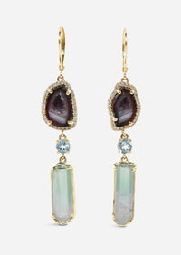 Vanitas Geodes Earrings