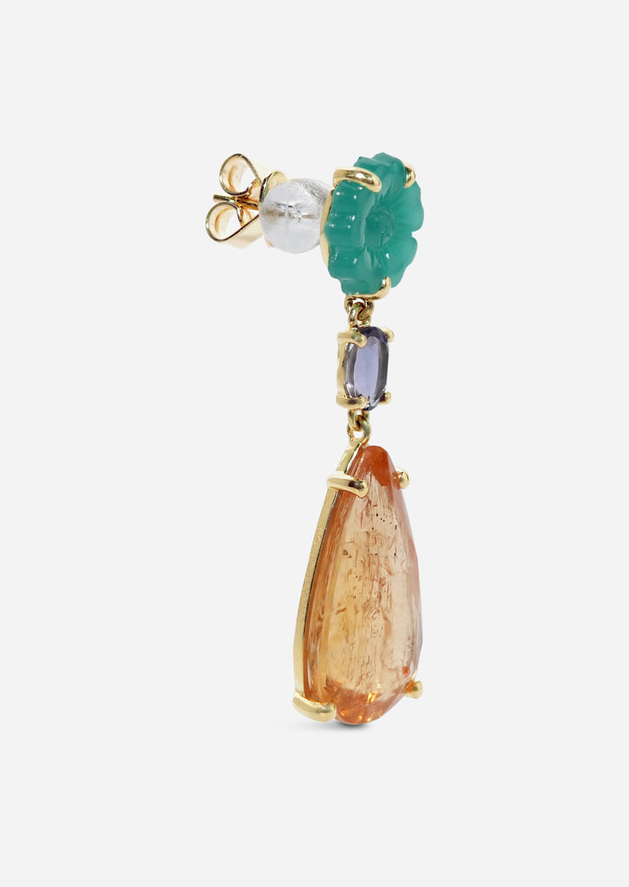 Vanitas Imperial Topaz Earrings