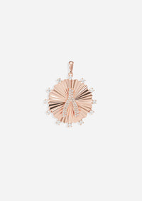 Wishbone Medallion Charm