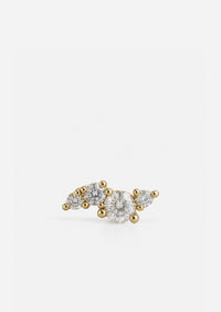 Lure Threaded Flat Back Earring