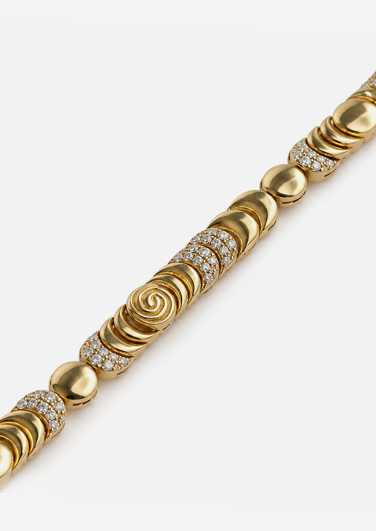 Spiral Moonphase Bracelet
