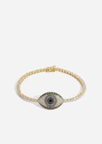 Evil Eye Tennis Bracelet