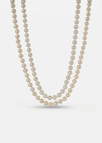 Gilded Pearl Necklace
