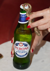 Snake Brass Bottle Opener