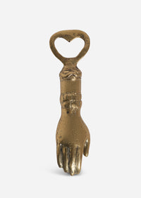 Care Brass Bottle Opener