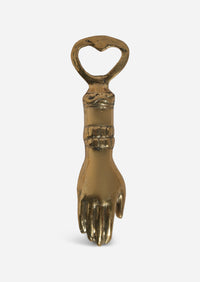 Care Brass Bottle Opener
