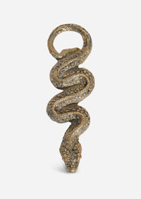 Snake Brass Bottle Opener
