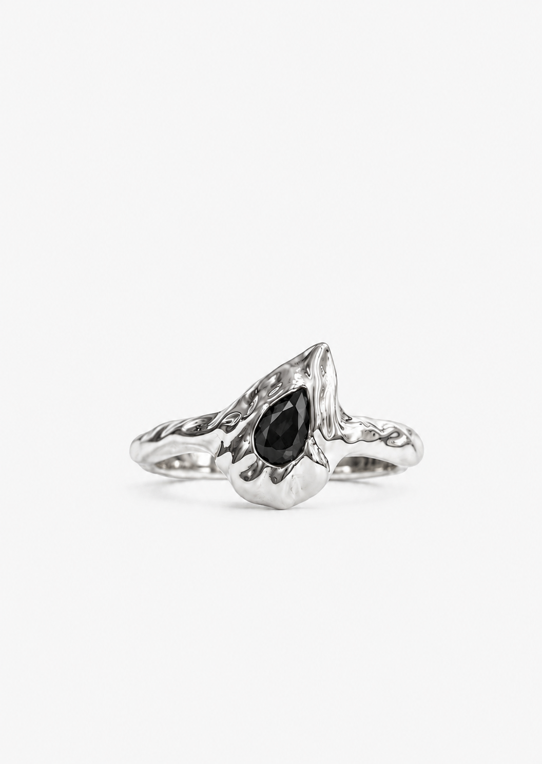 Black Diamond Erode Pinky Ring
