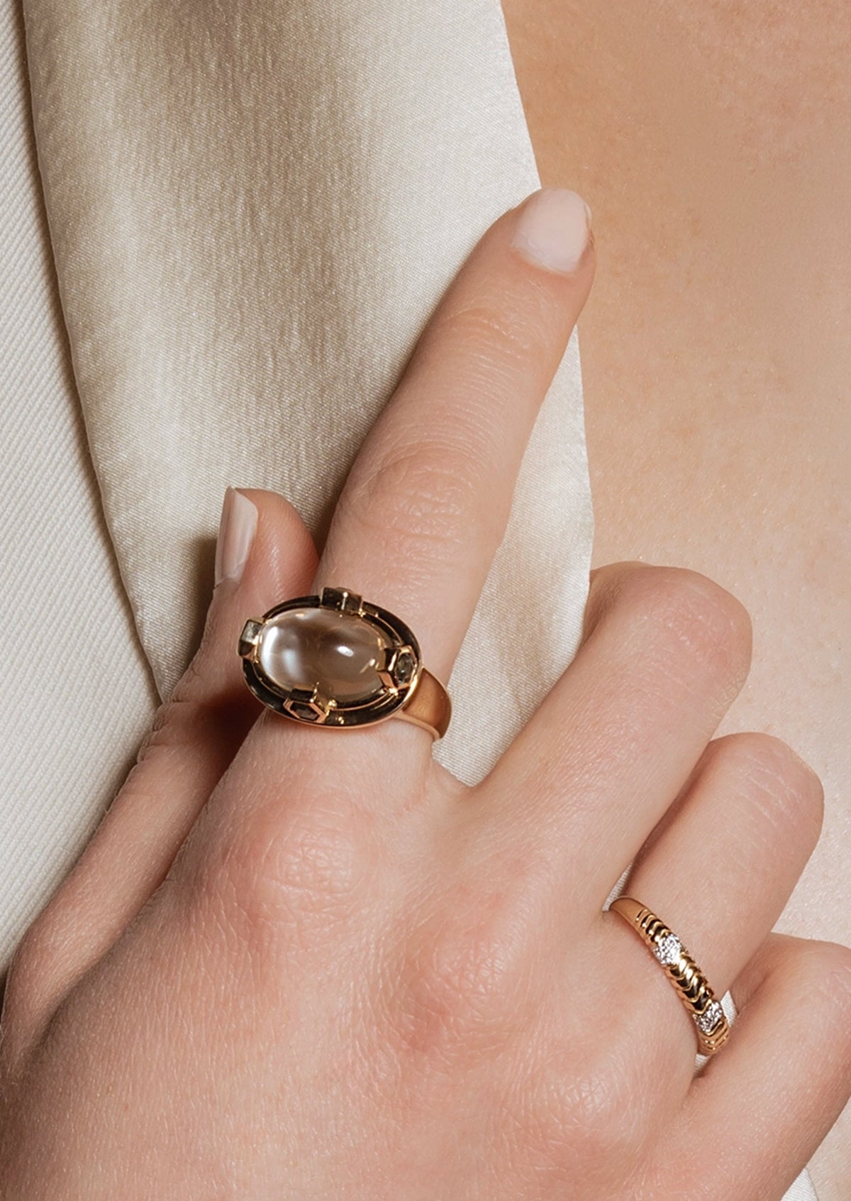 Elixir of Light - Moonstone Ring