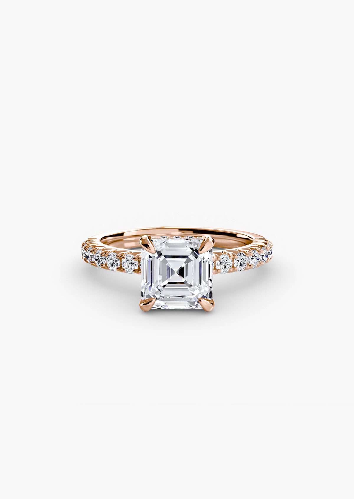 Solitaire with Pavé 6