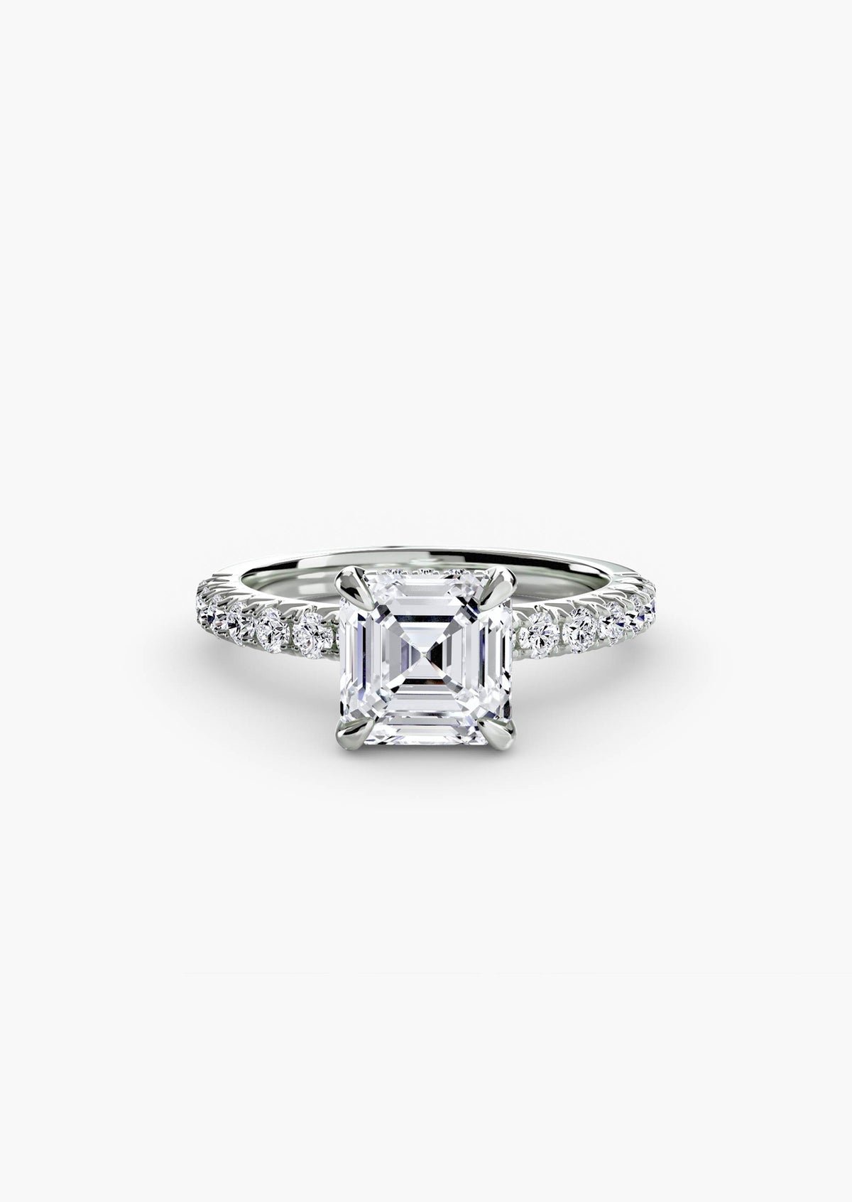 Solitaire with Pavé 6