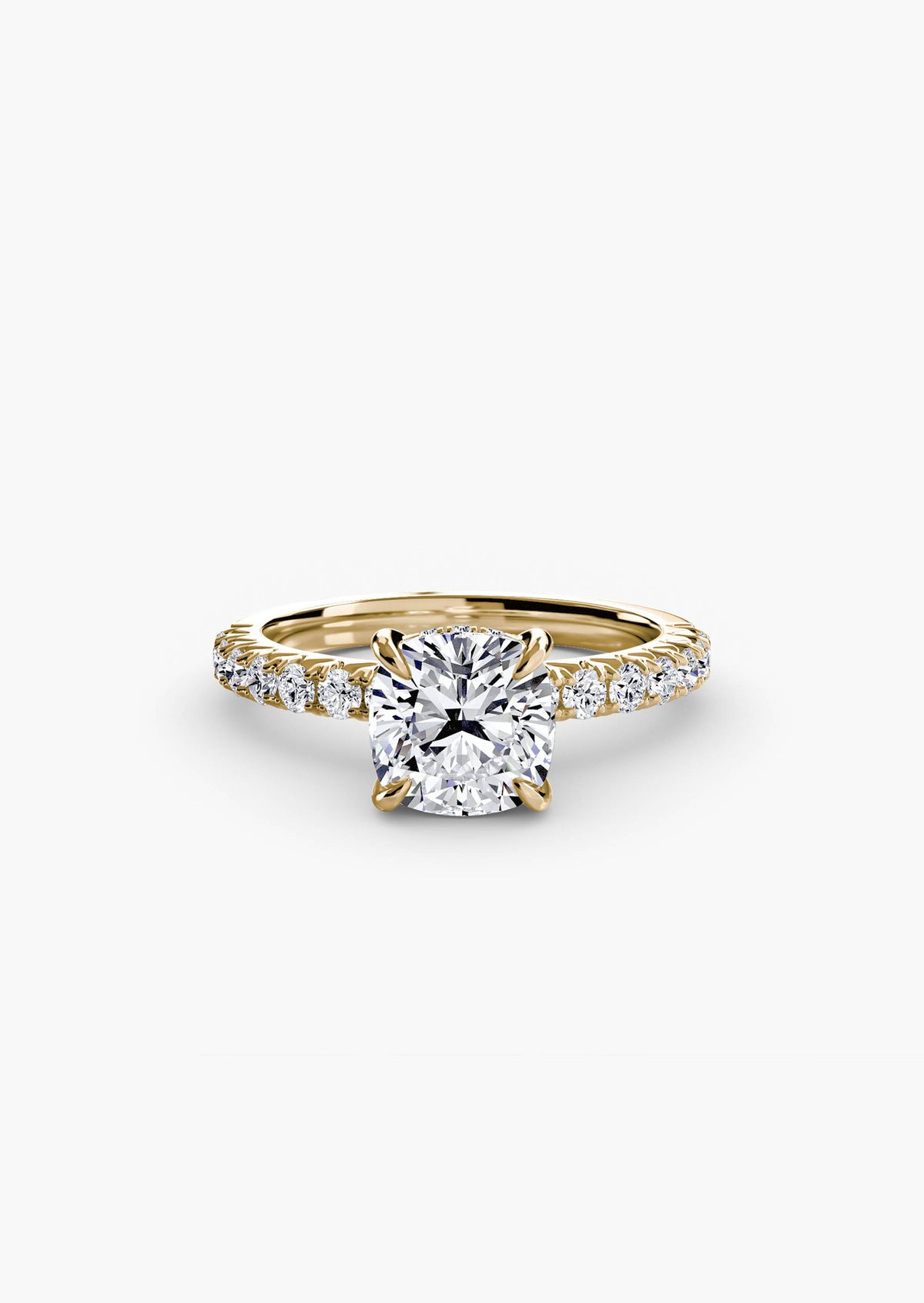 Solitaire with Pavé 6