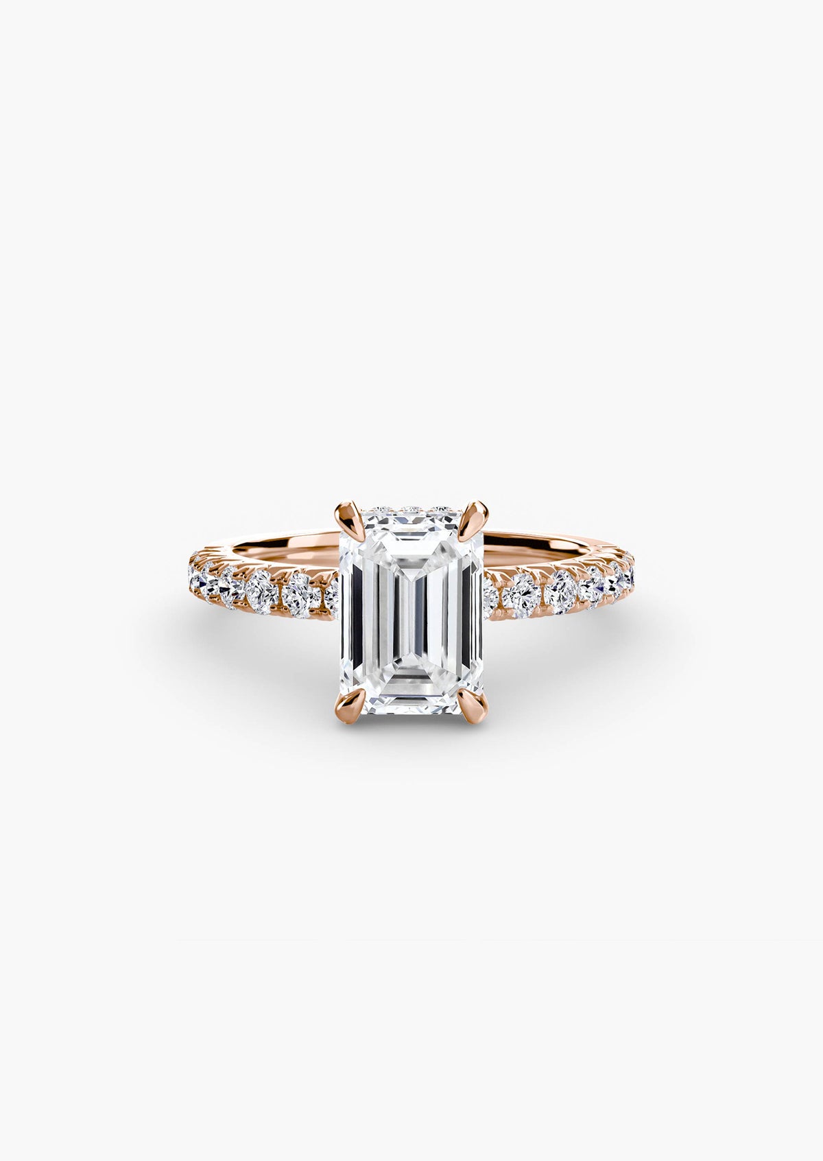 Solitaire with Pavé 6