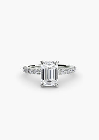 Solitaire with Pavé 6
