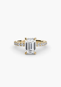 Solitaire with Pavé 6