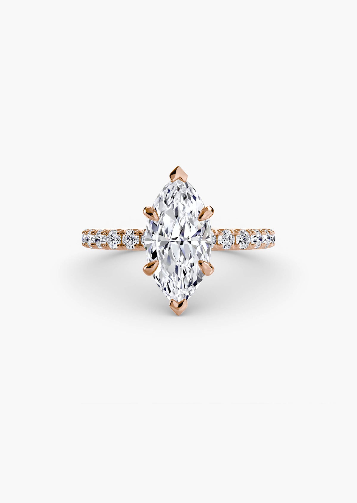 Solitaire with Pavé 6