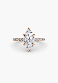 Solitaire with Pavé 6