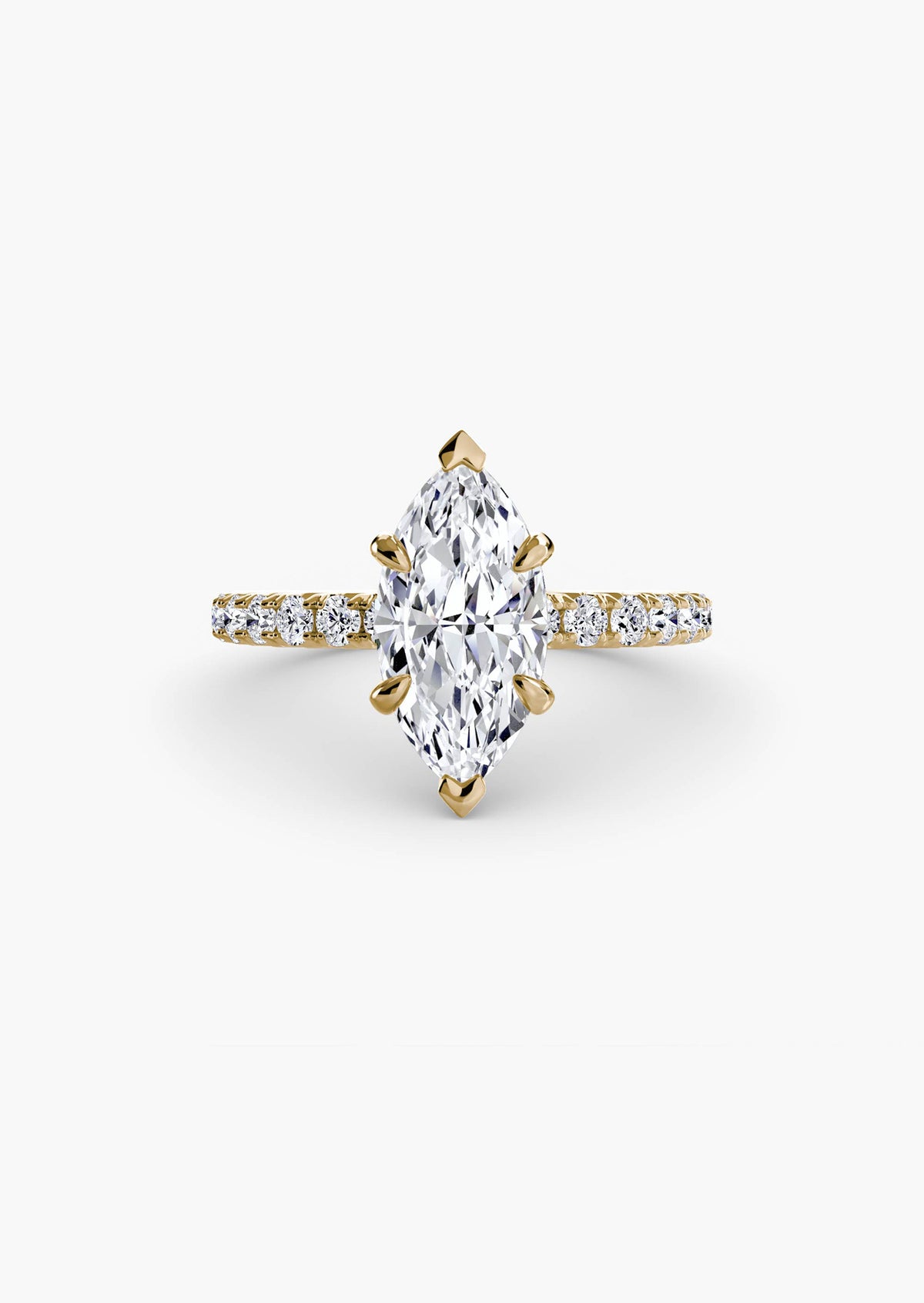 Solitaire with Pavé 6