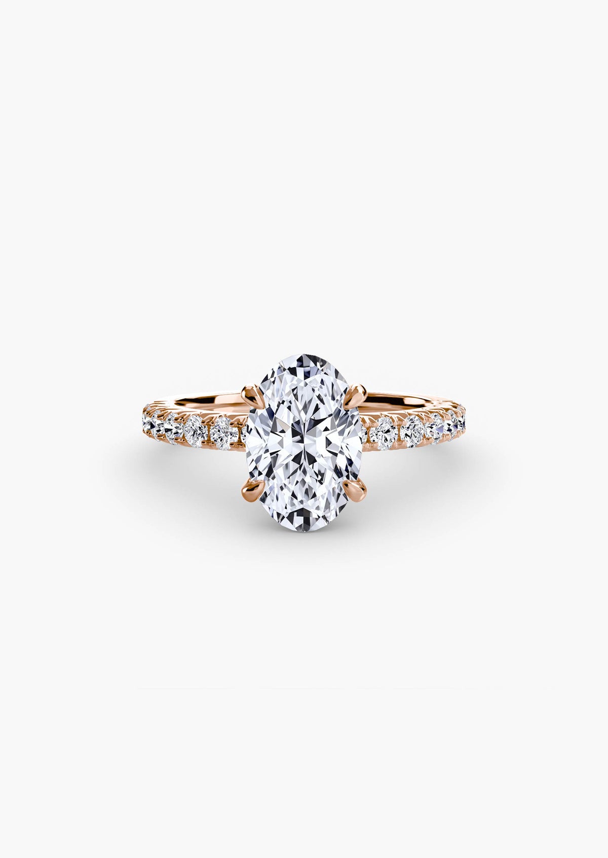 Solitaire with Pavé 6