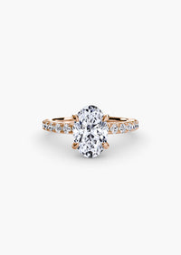 Solitaire with Pavé 6