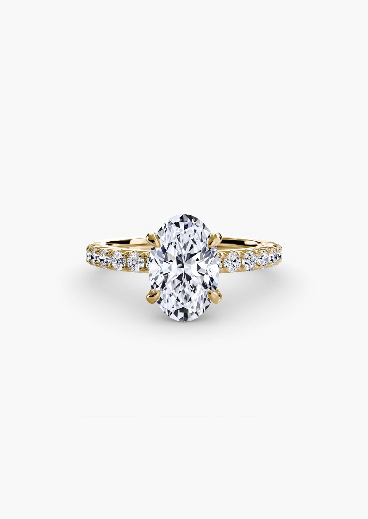 Solitaire with Pavé 6
