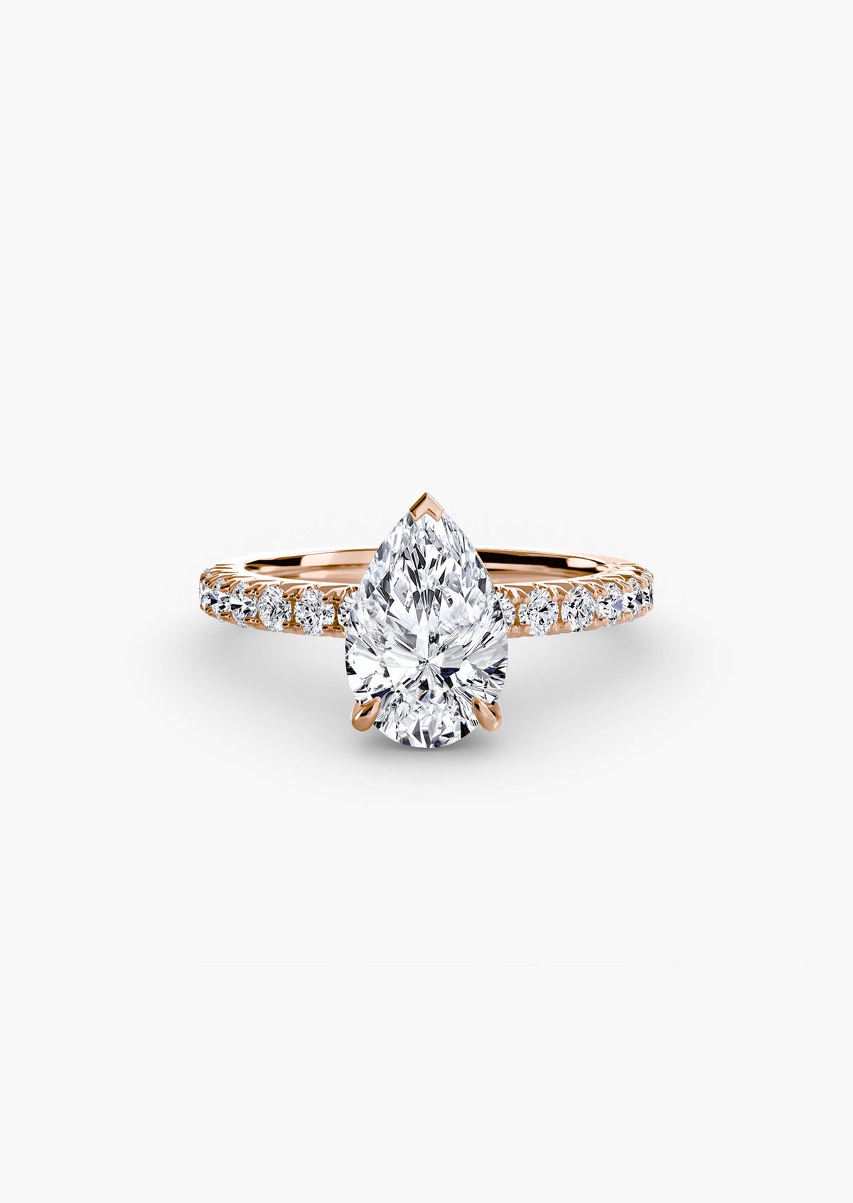 Solitaire with Pavé 6