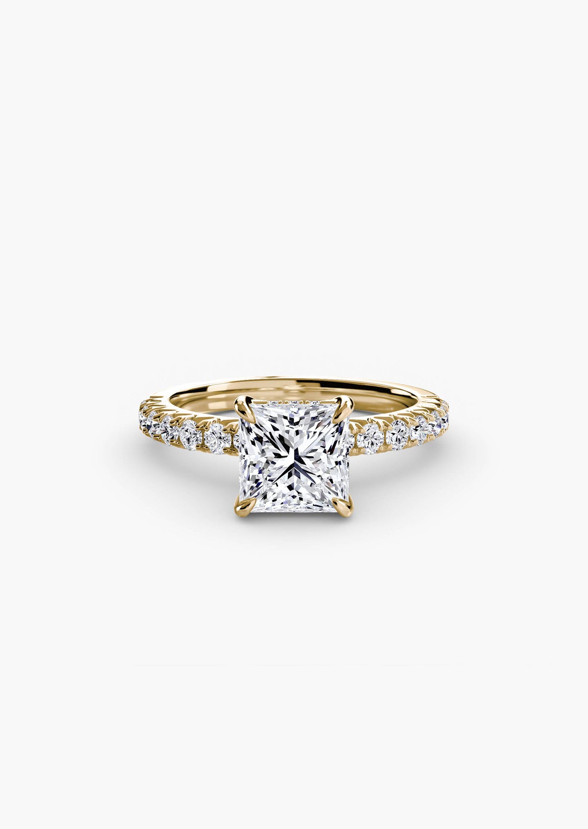 Solitaire with Pavé 6