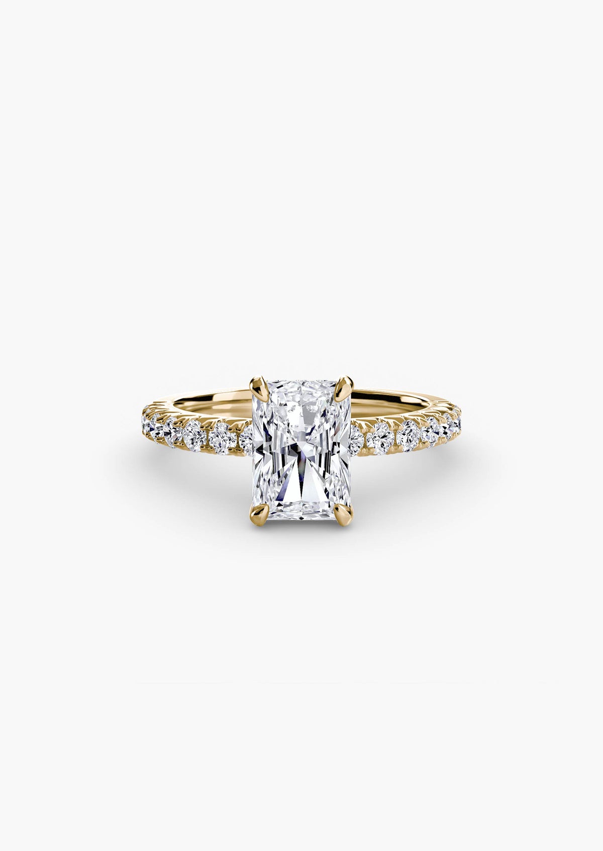 Solitaire with Pavé 6