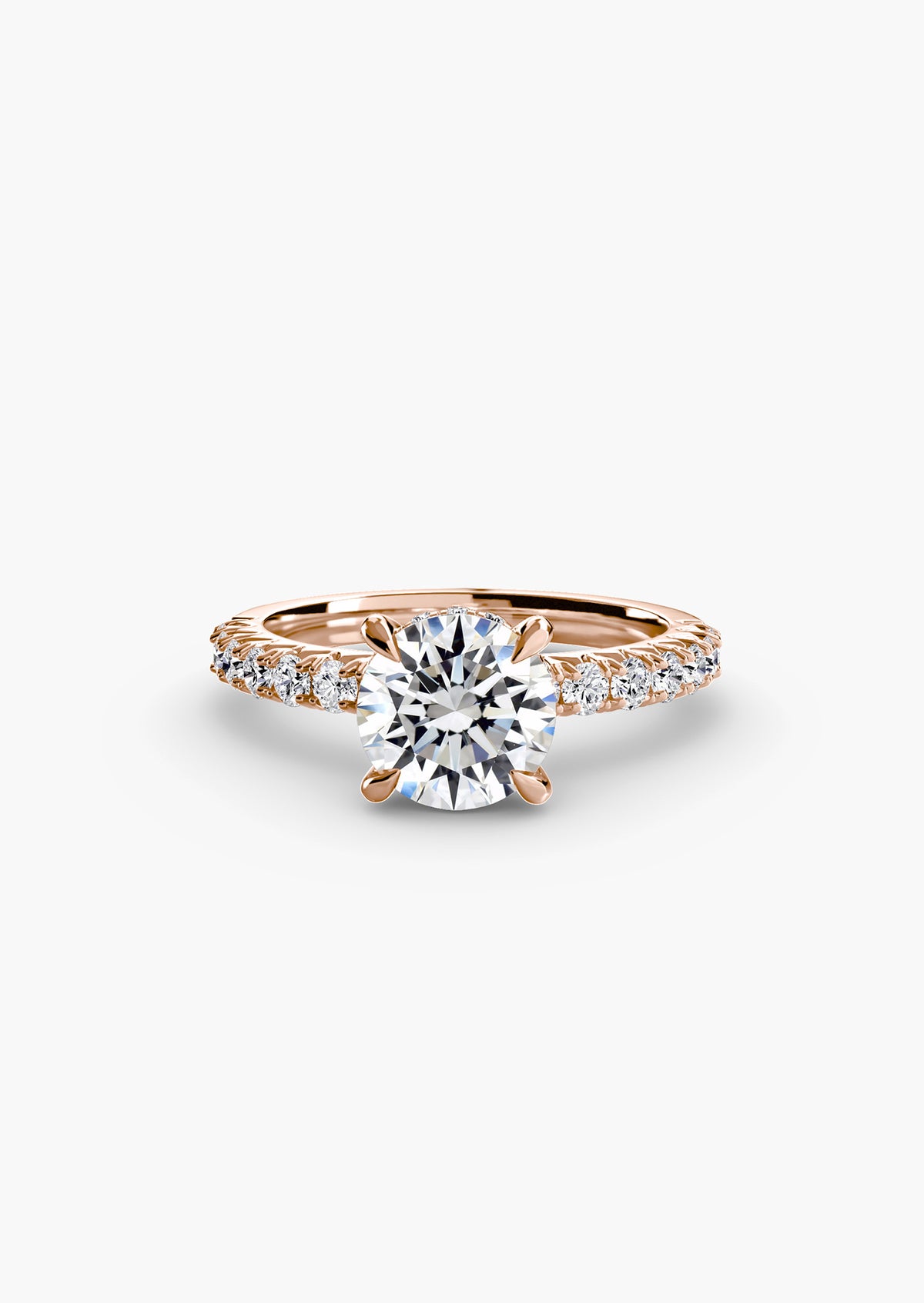 Solitaire with Pavé 6