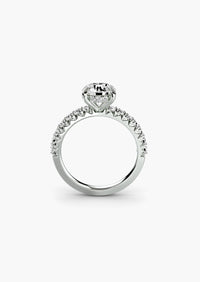 Solitaire with Pavé 6