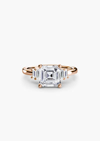 Baguette Accent Solitaire