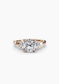 Baguette Accent Solitaire