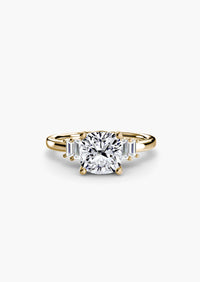 Baguette Accent Solitaire