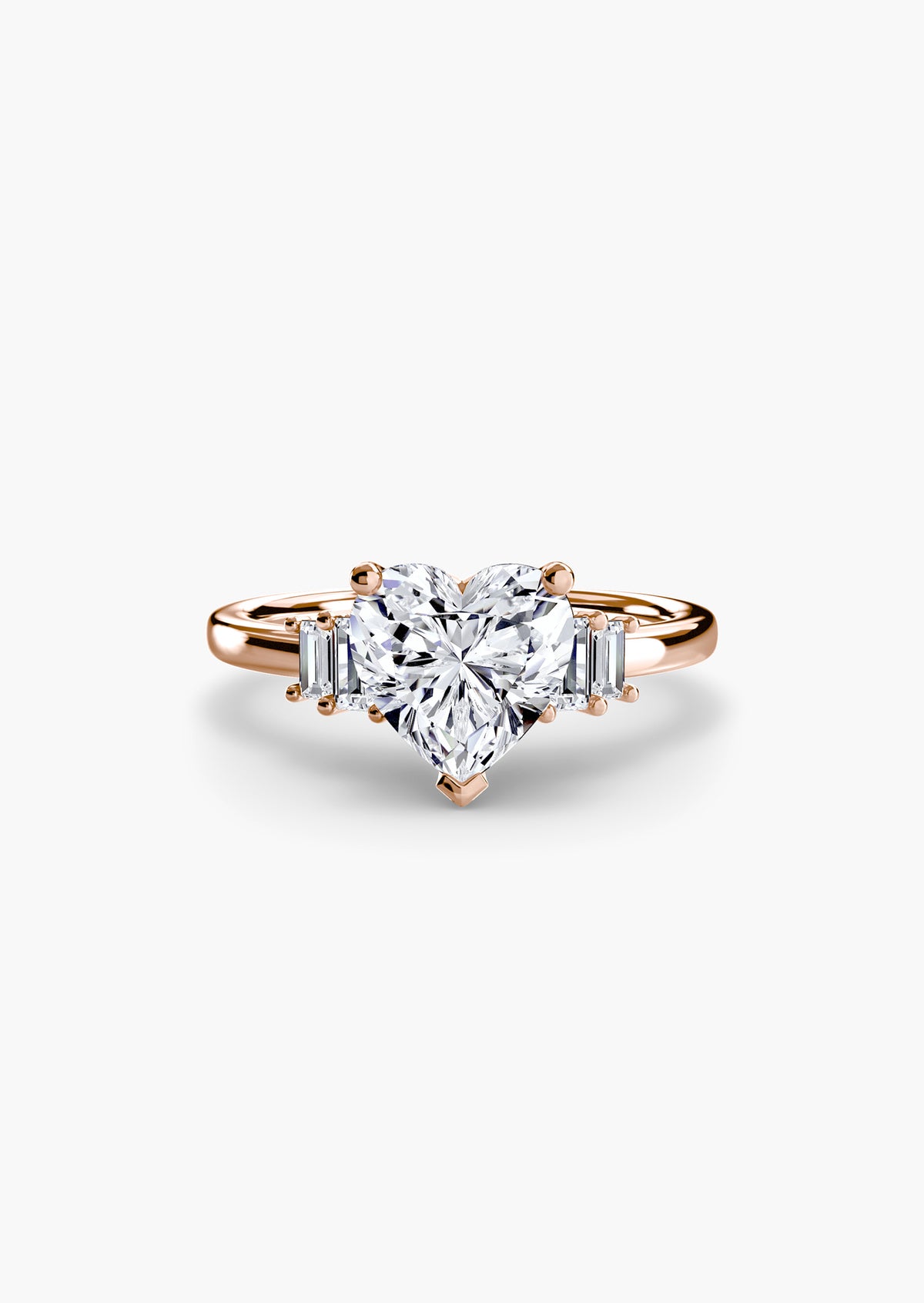 Baguette Accent Solitaire
