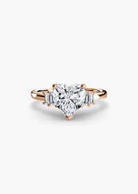 Baguette Accent Solitaire