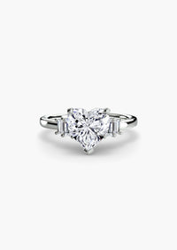 Baguette Accent Solitaire